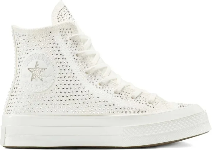 Chuck 70 Hi "Swarovski White" sneakers