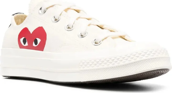 Chuck 70 OX "Half Heart White" sneakers - Image 2