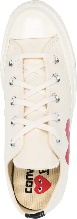 Chuck 70 OX "Half Heart White" sneakers - Image 4