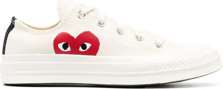 Chuck 70 OX "Half Heart White" sneakers