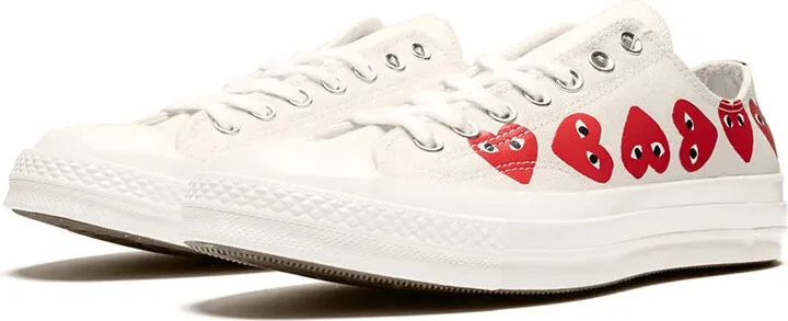 Chuck 70 Ox "Multi Hearts White" sneakers - Image 2