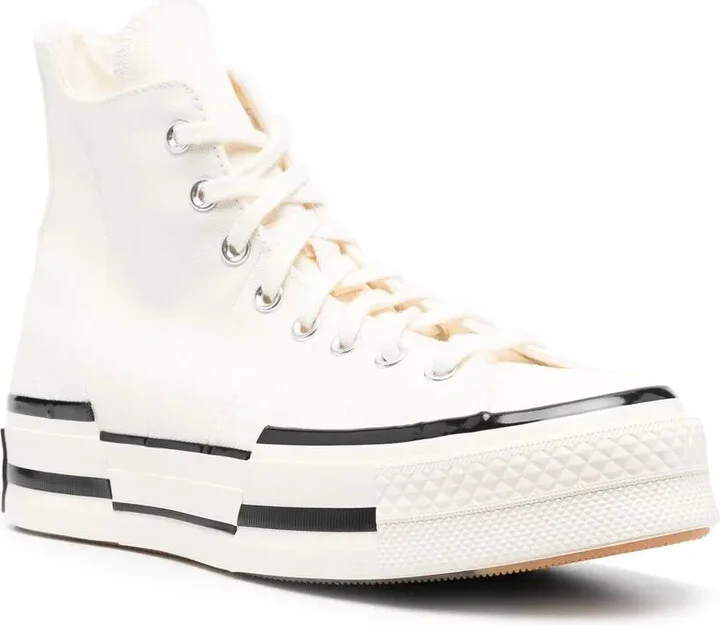 Chuck 70 Plus Egret high-top sneakers - Image 2