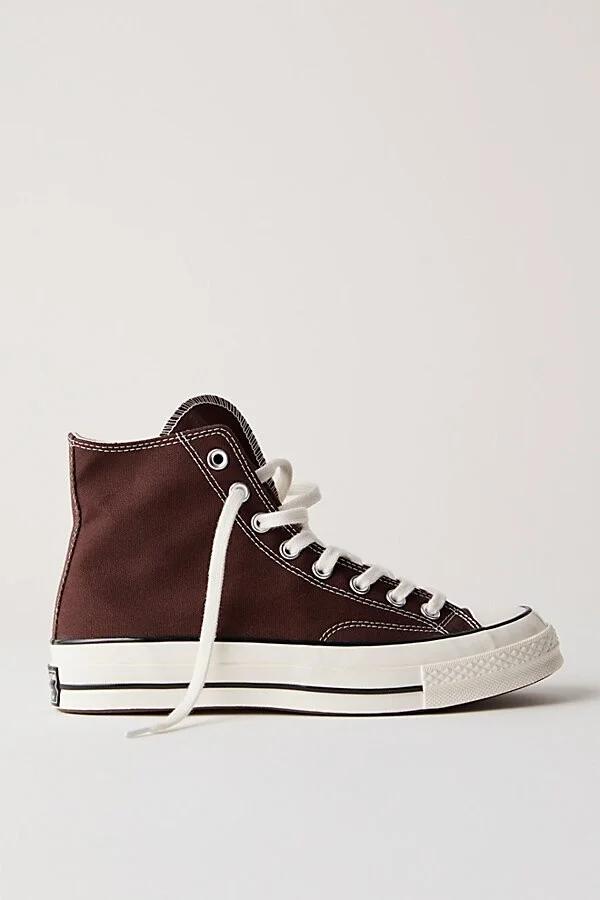 Chuck 70 Recycled Canvas Hi-Top Sneakers - Image 3