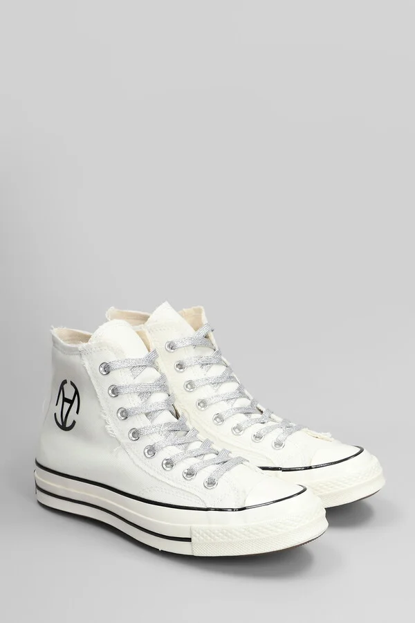 Chuck 70 Sneakers In White Canvas - Image 2