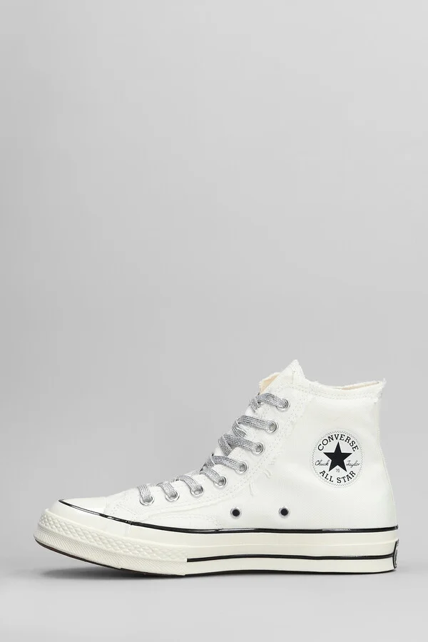 Chuck 70 Sneakers In White Canvas - Image 3