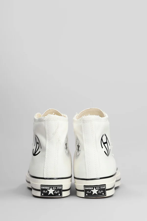 Chuck 70 Sneakers In White Canvas - Image 4