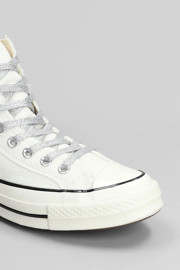 Chuck 70 Sneakers In White Canvas - Image 5
