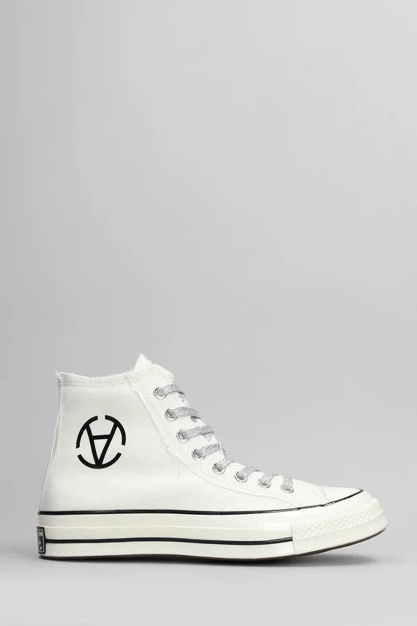 Chuck 70 Sneakers In White Canvas