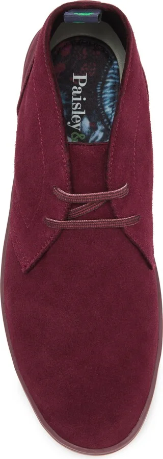 Chuck Floral Panel Leather Chukka Boot - Image 5