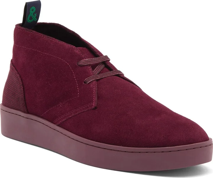 Chuck Floral Panel Leather Chukka Boot
