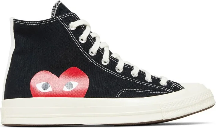 Chuck Taylor All-Star 70 Hi Comme des Garcons PLAY Black