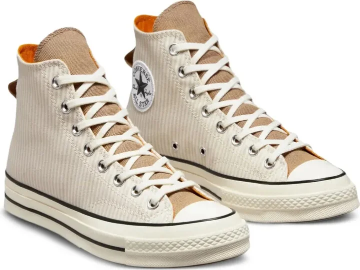Chuck Taylor All Star 70 Hi "Hickory Stripe Desert Sand" sneakers - Image 2