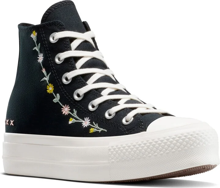 Chuck Taylor® All Star® Embroidered Lift High Top Platform Sneaker