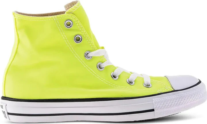 Chuck Taylor All Star High "Electric Yellow" sneakers