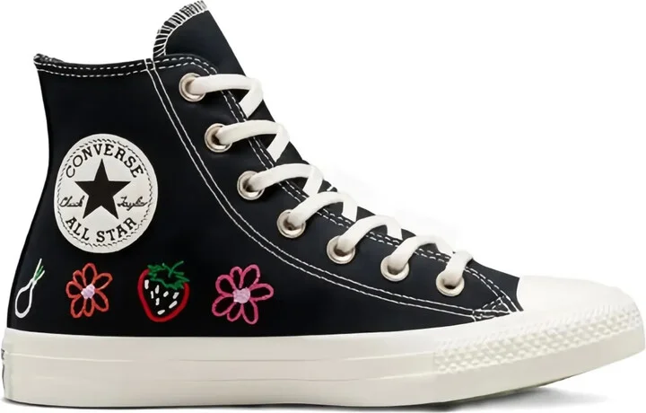 Chuck Taylor All Star High "Festival Embroidered Fruits & Florals" sneakers