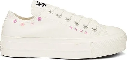 Chuck Taylor All Star Lift Floral Embroidery Low Top Sneaker