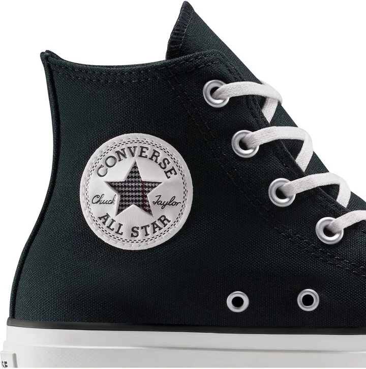 Chuck Taylor All Star Lift Plaid Floral High Top Platform Sneaker - Image 8