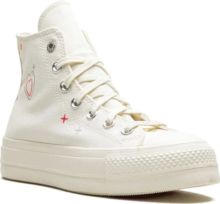 Chuck Taylor All Star Lift Platform High "Y2K Heart" sneakers - Image 2