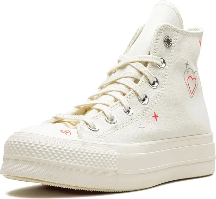 Chuck Taylor All Star Lift Platform High "Y2K Heart" sneakers - Image 4