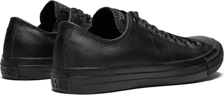 Chuck Taylor All Star Ox "Black Leather" sneakers - Image 3