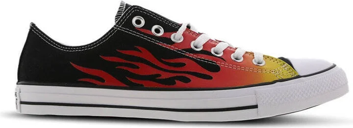 Chuck Taylor All Star OX Black Textile Low Sneakers