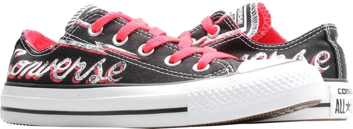 Chuck Taylor All Star Ox Branded Blk/Infrared Low Top Sneakers 142396C