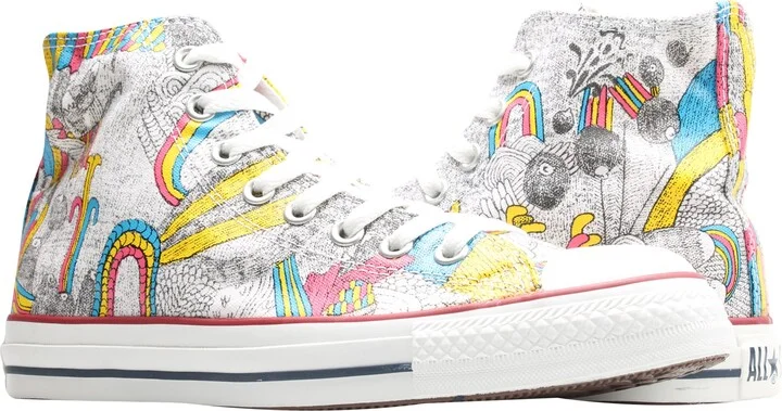 Chuck Taylor All Star Product Democracy White/Multi Hi Sneakers 1U443