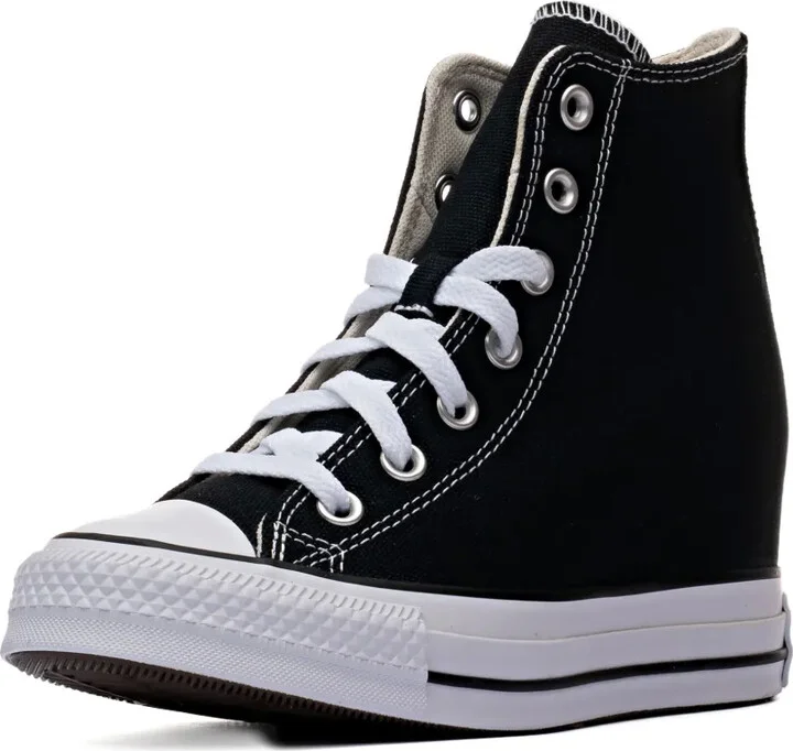 Chuck Taylor All Star Wedge Platform Hi "Black White" sneakers - Image 2