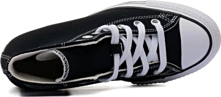 Chuck Taylor All Star Wedge Platform Hi "Black White" sneakers - Image 4