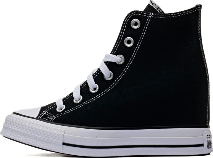 Chuck Taylor All Star Wedge Platform Hi "Black White" sneakers