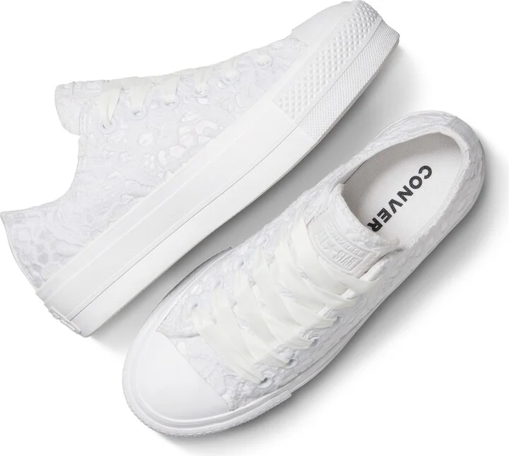 Chuck Taylor® All Star® Woven Platform Sneaker - Image 3