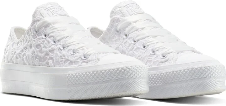 Chuck Taylor® All Star® Woven Platform Sneaker - Image 8