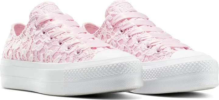 Chuck Taylor® All Star® Woven Platform Sneaker - Image 8