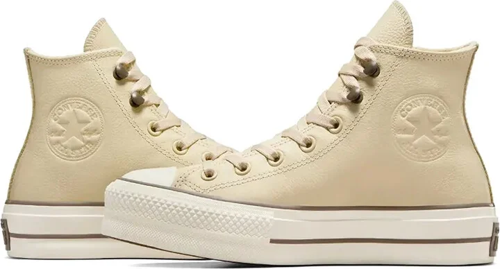 Chuck Tayor All Star Lift Platform Weatherized Leather sneakers - Image 4