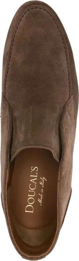 Chukka round-toe suede loafers - Image 4