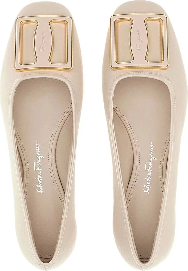 Chunky-Buckle Ballerina Flats - Image 4