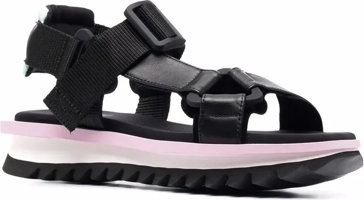 Chunky Buckle-Fastening Sandals - Image 2