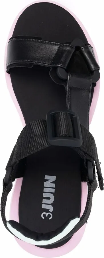 Chunky Buckle-Fastening Sandals - Image 4