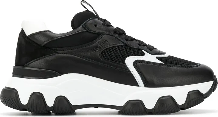 Chunky Contrast Sole Sneakers