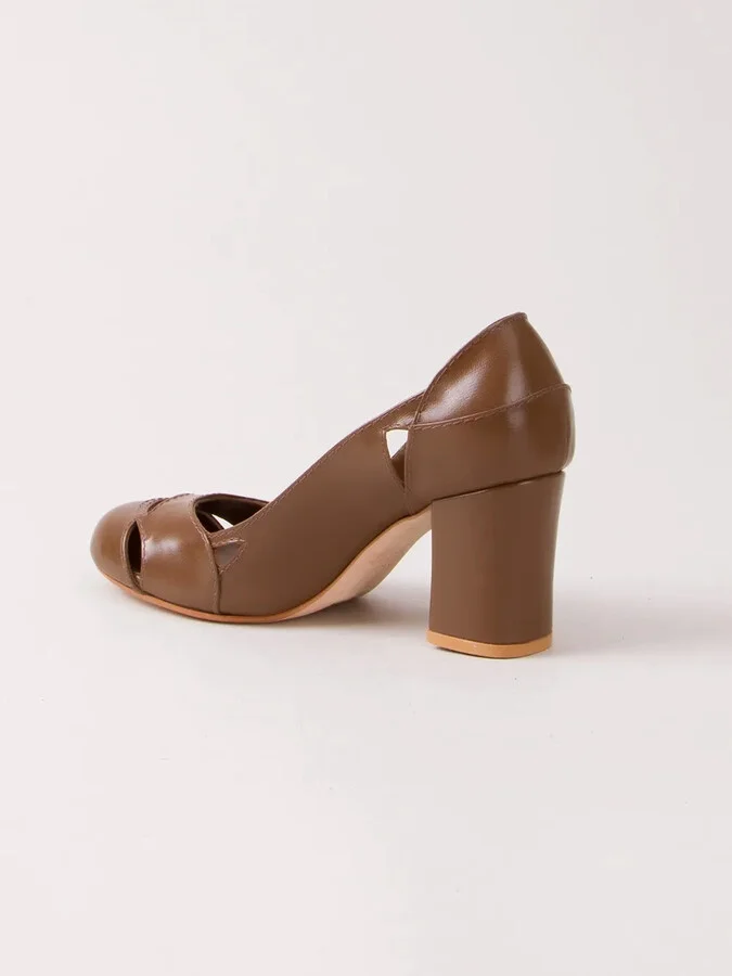 Chunky Heel Pumps - Image 4