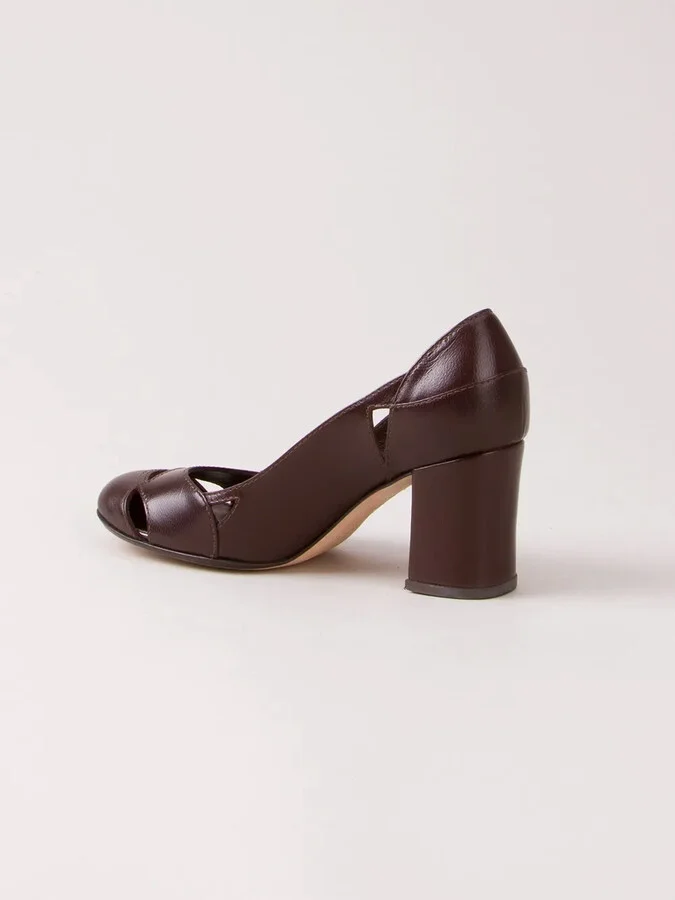 Chunky Heel Pumps - Image 3
