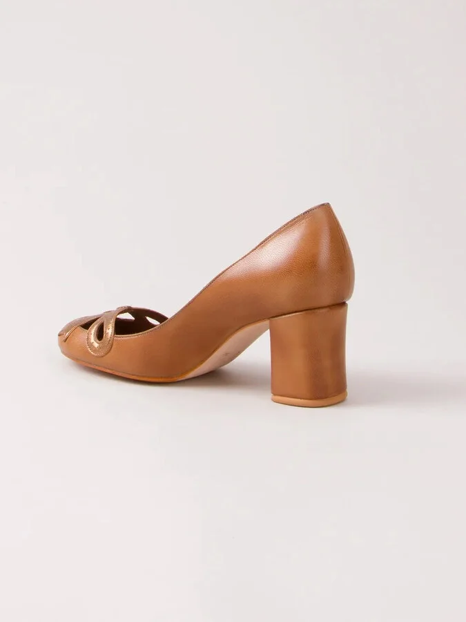 Chunky Heel Pumps - Image 3