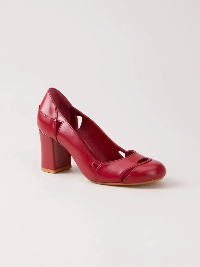 Chunky Heel Pumps - Image 2