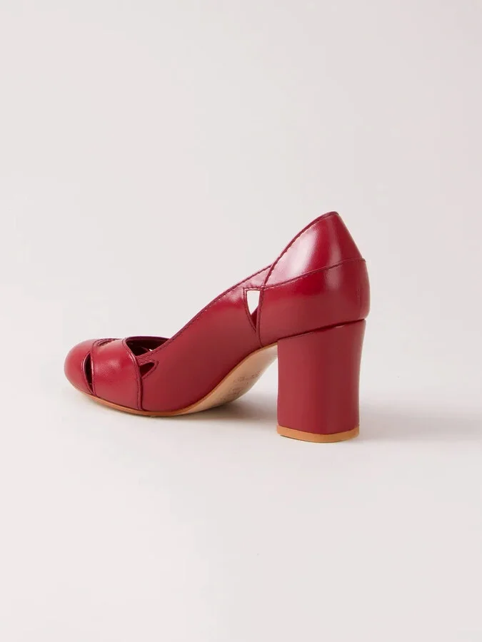 Chunky Heel Pumps - Image 3
