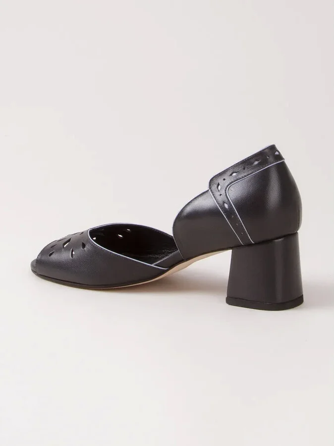 Chunky Heel Pumps - Image 3