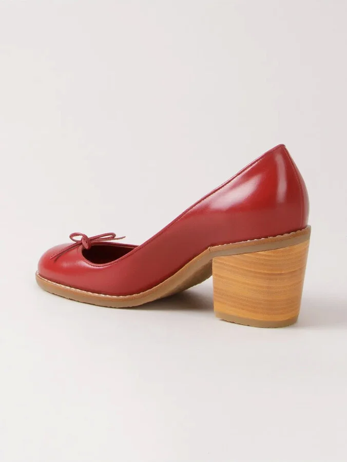 Chunky Heel Pumps - Image 3