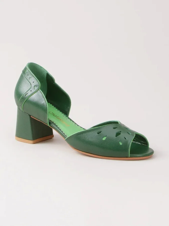 Chunky Heel Pumps - Image 4