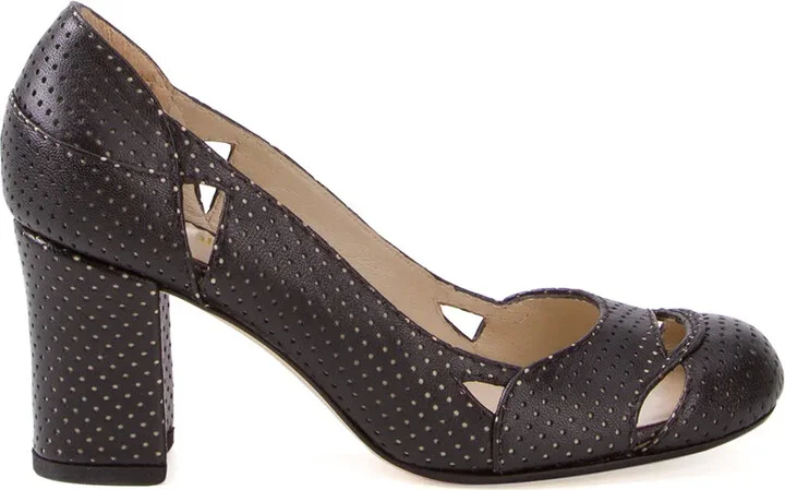 Chunky Heel Pumps
