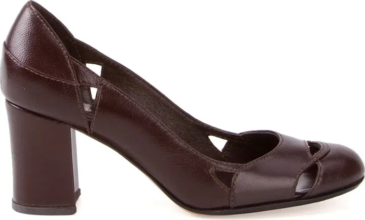 Chunky Heel Pumps