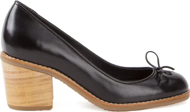 Chunky Heel Pumps